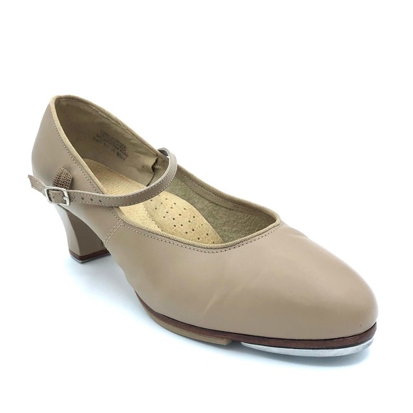 Capezio Shoes Capezio Womens Jr Footlight Tap Dance Shoes In Tan